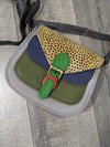 Animal Print Leather Bag