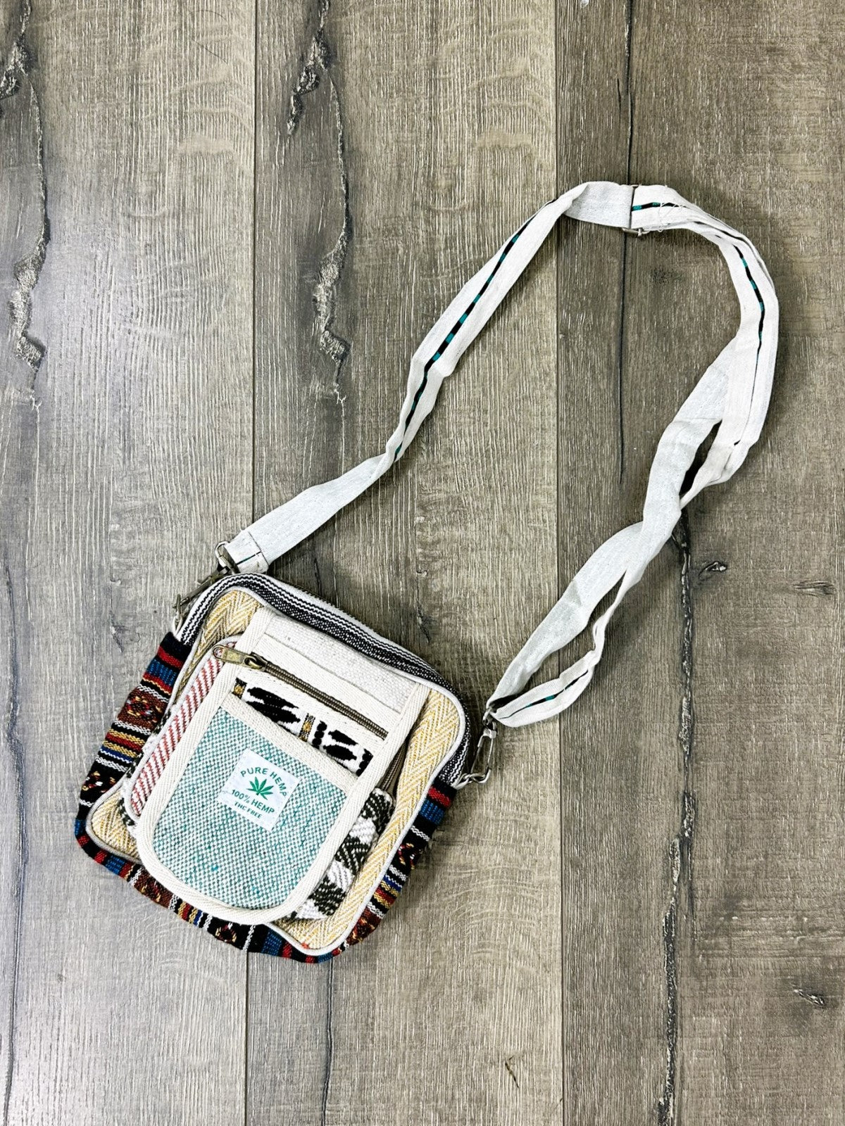 Hemp Passport Bag