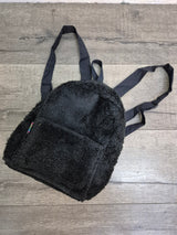 Teddy Bear Fabric Small Backpack