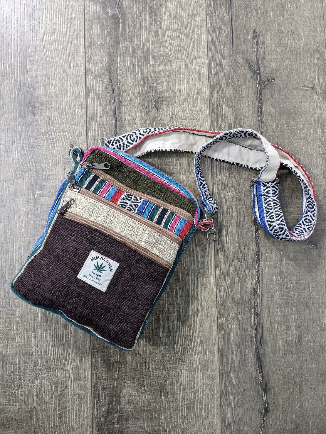 Assorted Gheri Passport Bag