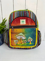 Mushroom Embroidered Backpack