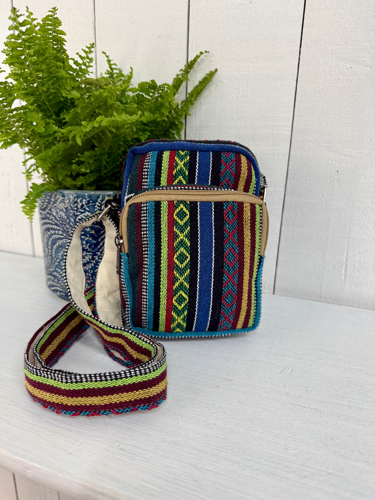 Small Gheri Stripe Bag
