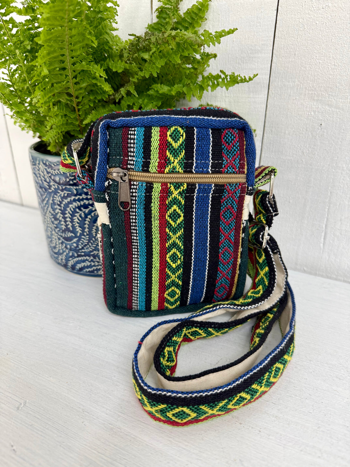 Small Gheri Stripe Bag