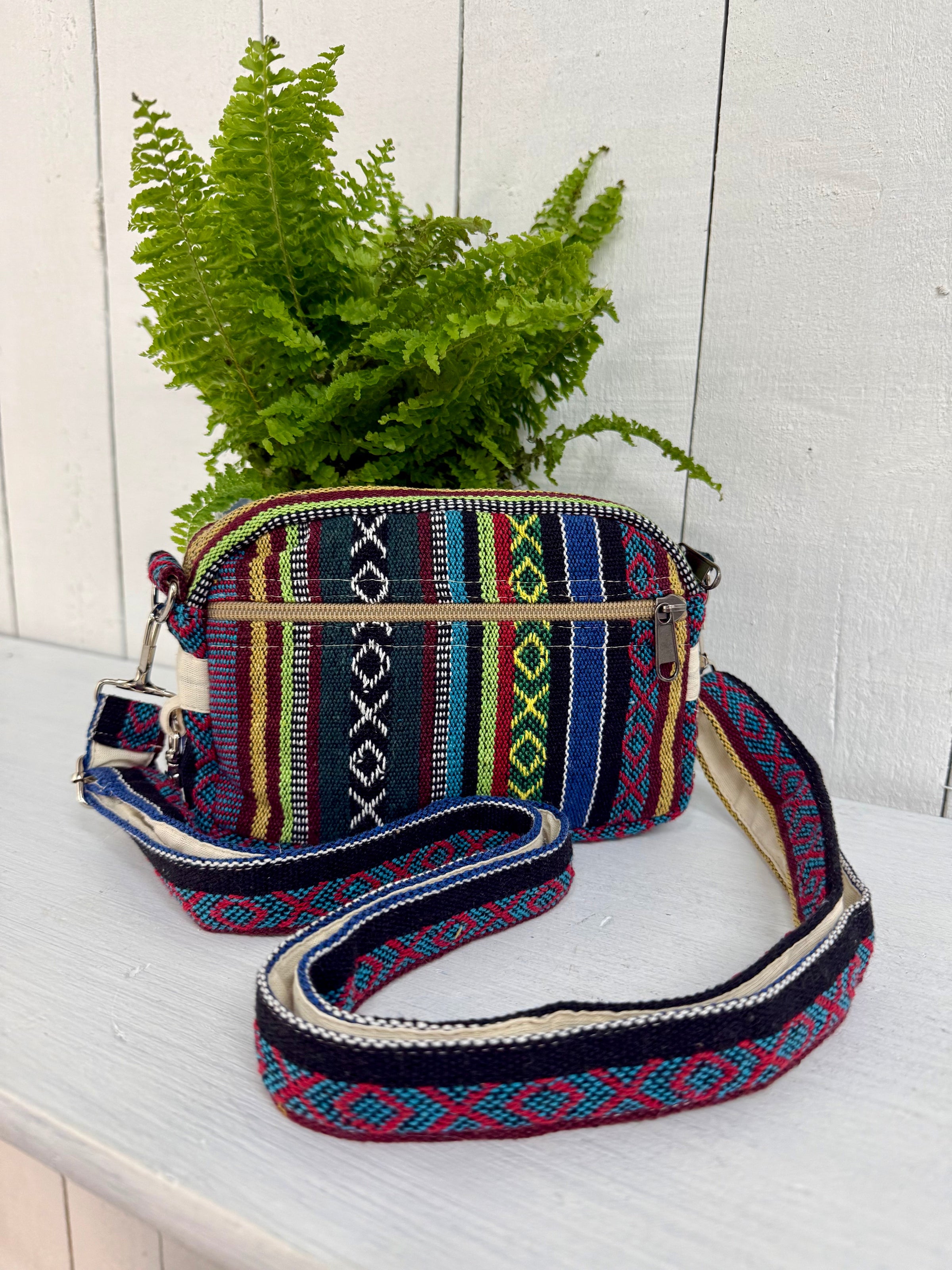 Small Gheri Stripe Bag