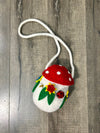 Mushroom Felt Shoulder Bag