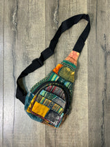 Gheri Patchwork Single Strap Backpack