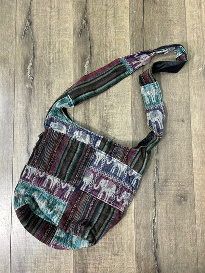 Elephant Patch Shoulder Bag