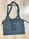 Lace Detail Shoulder Bag