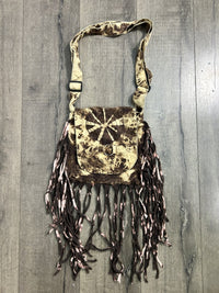Tie Dye Small Tassel Bag
