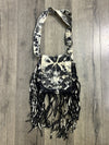 Tie Dye Small Tassel Bag