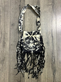 Tie Dye Small Tassel Bag