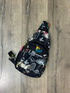 Single Strap Tie Dye Rucksack