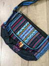 Heavy Cotton & Gheri Stripe Shoulder Bag