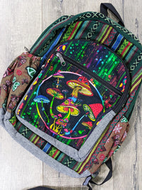 Mushroom Print Gheri Backpack