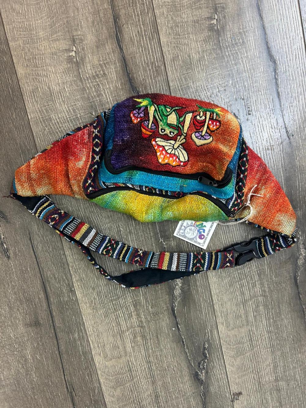 Rainbow Tie Dye Bumbag