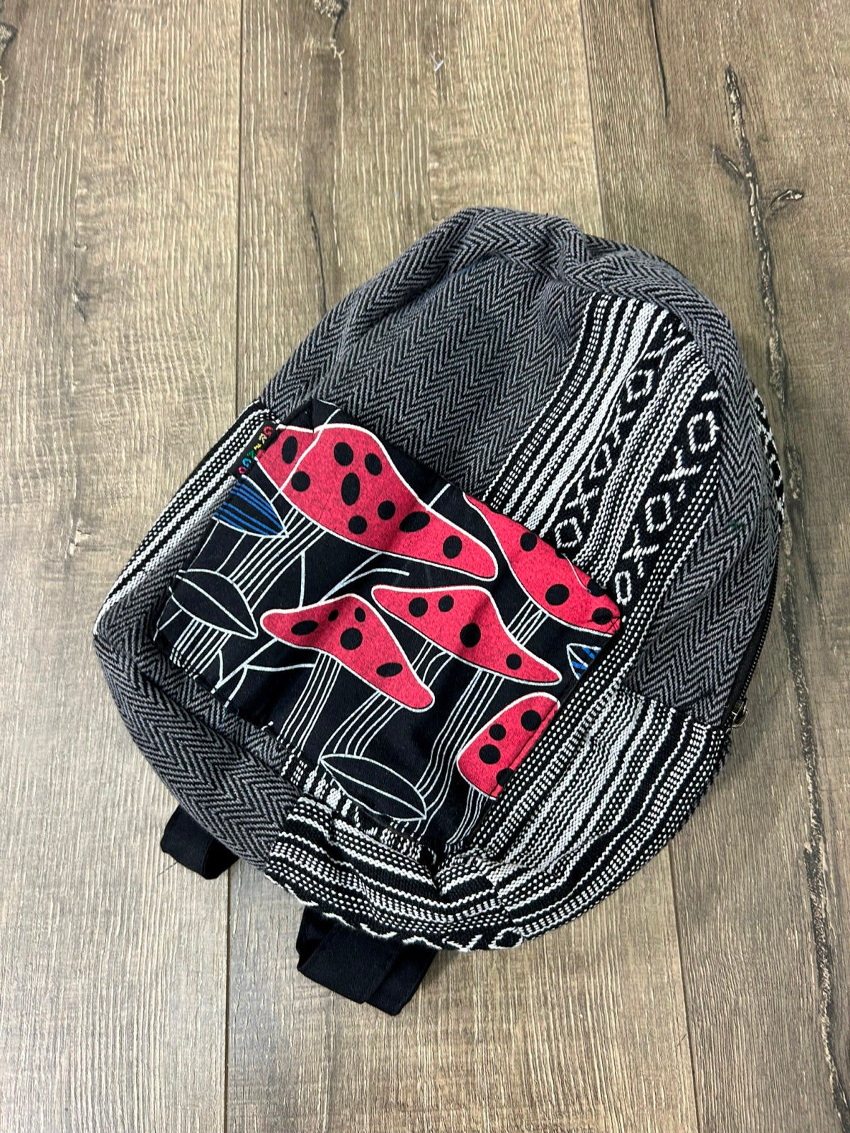 Small Mushroom Print Gheri Rucksack