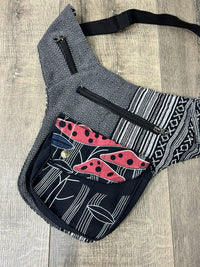 Mushroom Print Gheri Money Belt