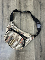 Natural Patchwork Gheri Bumbag