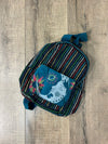 Moon Print Striped Rucksack