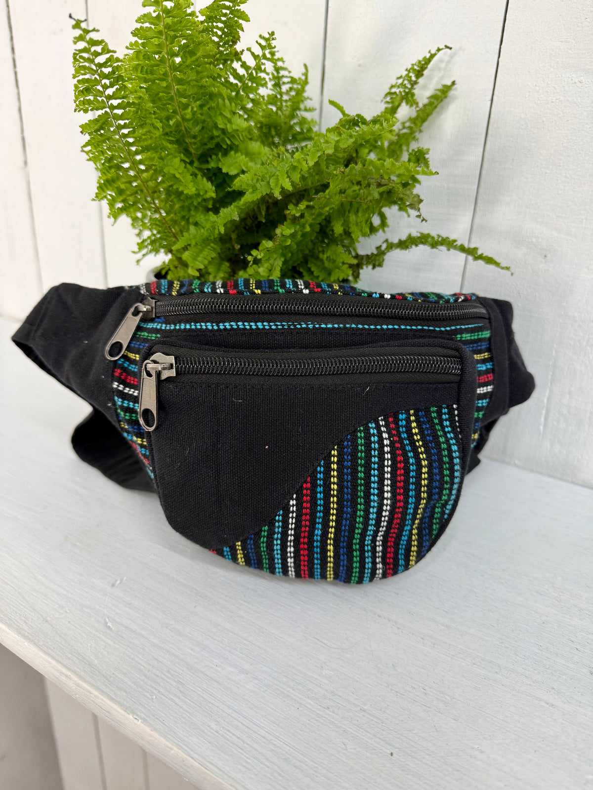 Plain & Stripe Bum Bag