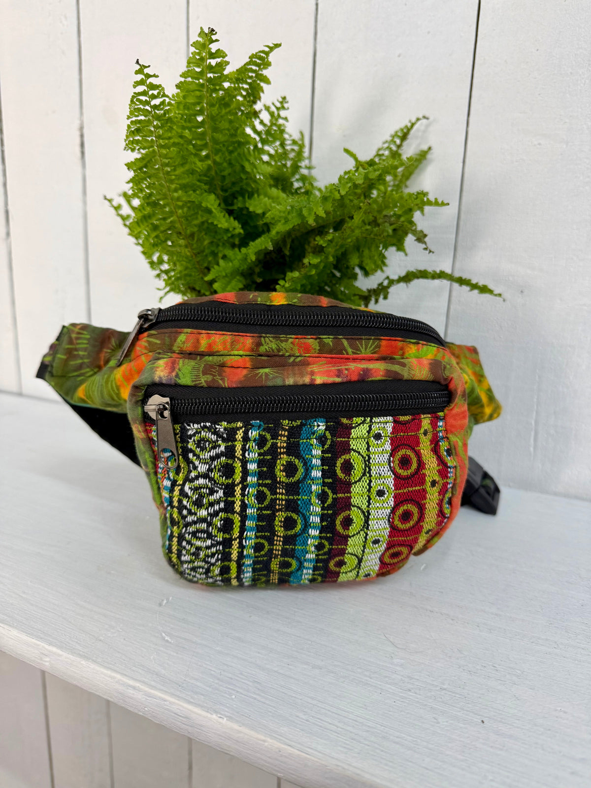 Tie-Dye & Screen Print Gheri Bum Bag
