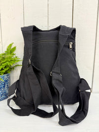 Printed Patchwork Backpack