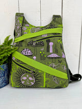 Mushroom & Sun Print Backpack