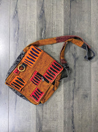 Patch & Slash Flap Bag