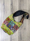 Mushroom Print & Patch Shoulder Bag