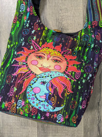 Gheri Shoulder Bag With Moon & Sun