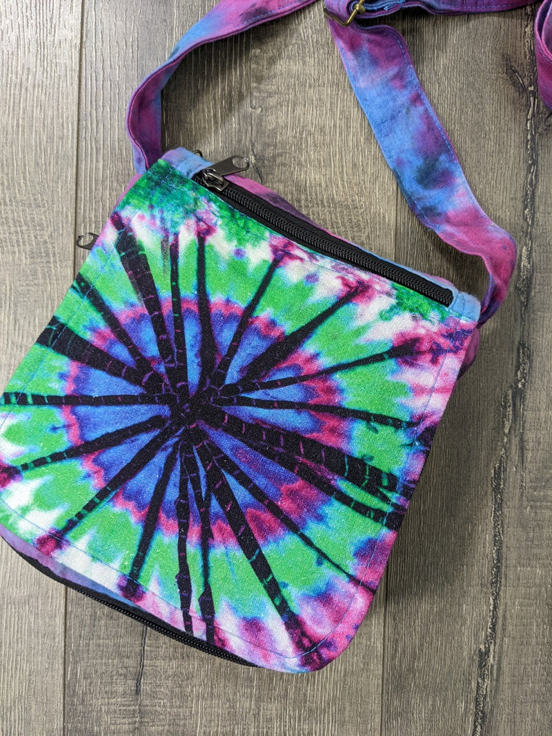 Tie Dye Small Flap Bag