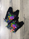 Small Shoulder Bag With Chakra Flower