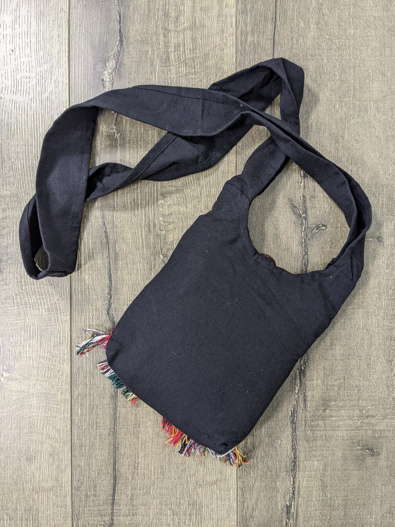 Small Shoulder Bag With Chakra Flower