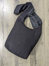 Black Shoulder Bag With Mandala