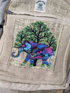 Rucksack Elephant Screen Print