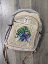 Rucksack Elephant Screen Print