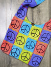 Patchwork Peace Shoulder Bag
