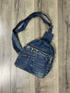 Denim Single Strap Small Rucksack