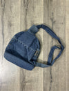 Denim Single Strap Small Rucksack
