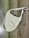 White Crochet Shoulder Bag