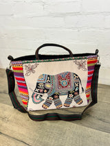 Large Elephant Shoulder Bag