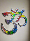 Mosaic Rainbow Ohm Wall Hanging