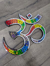Mosaic Rainbow Ohm Wall Hanging