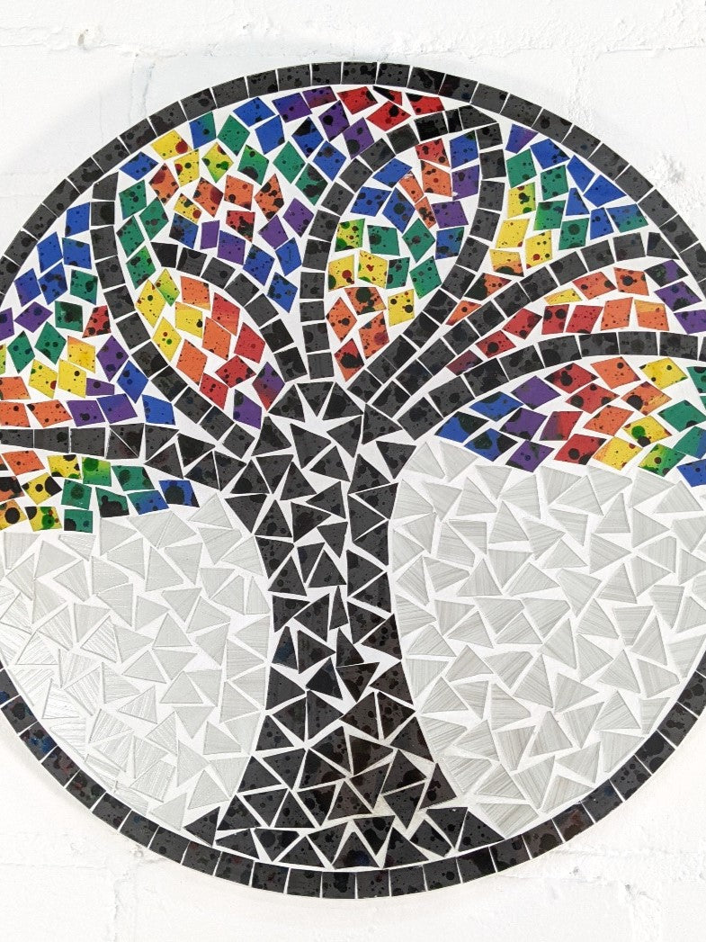 Rainbow Tree of Life Wall Hanger