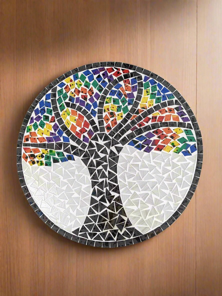 Rainbow Tree of Life Wall Hanger