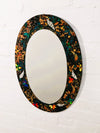 Oval Mosaic Mirror