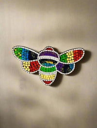 Mosaic Bee Mirror