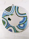 Multi Round Mosaic Mirror