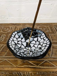 MirroMosaic Incense Holder