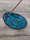 Striped Oval Mosaic Incense Holder